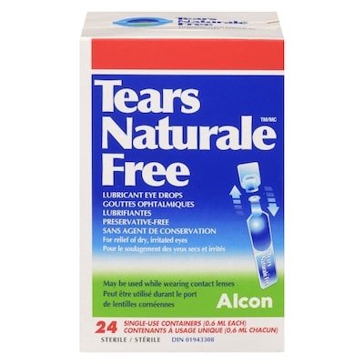 Tears Naturale Lubrifiantes Gouttes Ophtalmiques 14.4 ml, 104,10 $/100ml