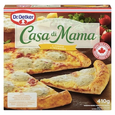 Dr Oetker Casa Di Mama 4 Cheese Pizza 410 g, $1.70/100g