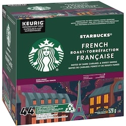 Starbucks French Roast Dark Roast K-Cup, 44-Pack - 528 g