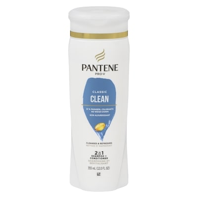 Pantene PRO-V Classic Clean 2in1 Shampoo + Conditioner 355 ml, $1.41/100ml