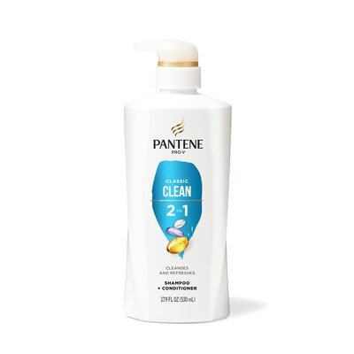 Pantene Shampooing et revitalisant2en1 PRO-V Classic Clean 530 ml, 1,98 $/100ml