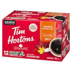 Tim Hortons K-cup Pods Medium Roast, Maple 12 ea Zehrs