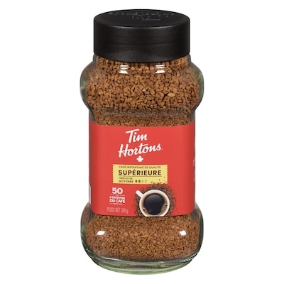 Tim Hortons Torréfaction : Moyenne Café Instantané De Qualité Supérieure 300 g, 7,66 $/100g