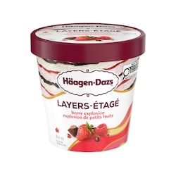 Haagen Dazs Layers Berry Explosion Ice Cream 414 ml, $1.69/100ml