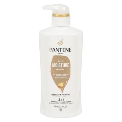 Pantene PRO-V Daily Moisture Renewal 2 in 1 Shampoo + Conditioner 530 ml, $1.79/100ml