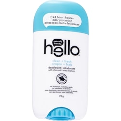 Clean + Fresh Aluminum Free Deodorant with Charcoal