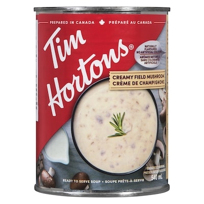 Soupe prête-à-servir crème de champignons