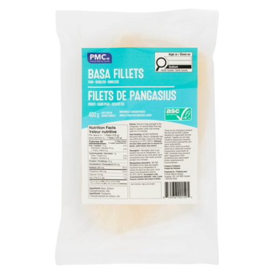 Premier Filets De Pangasius 400 g, 1,25 $/100g