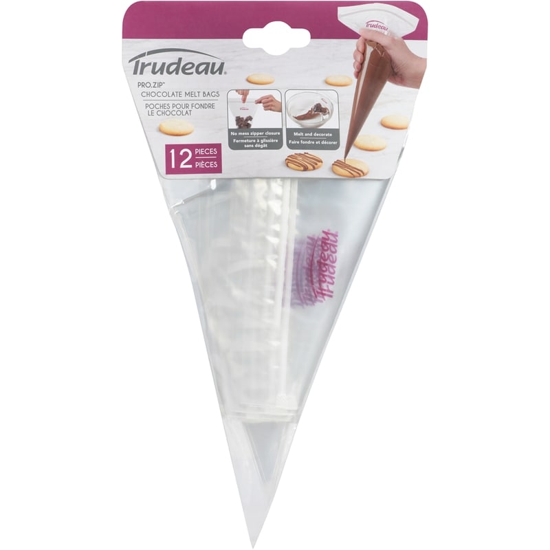 Pro.Zip Choco Melt Bags 12'', 12 Per Box