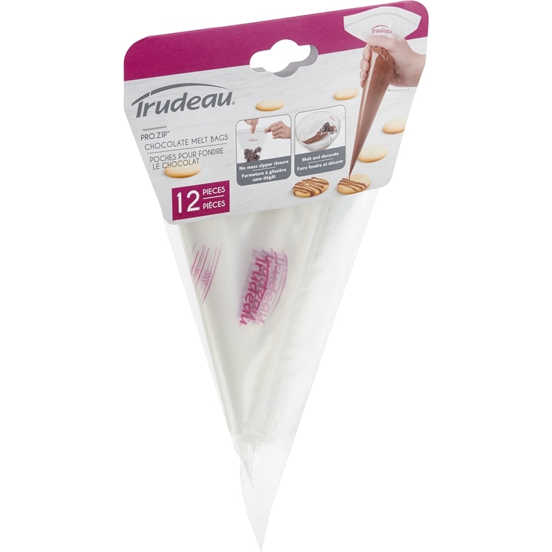 Pro.Zip Choco Melt Bags 12'', 12 Per Box