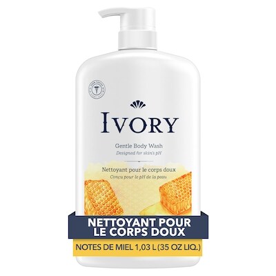 Ivoire Nettoyant pour le corps lait et miel 1035 ml, 0,97 $/100ml