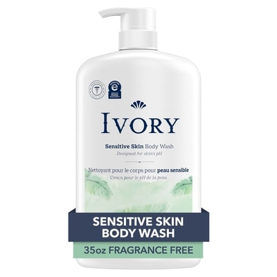 Ivory Body Wash, Mild & Gentle - Fragrance free 1035 ml, $0.97/100ml