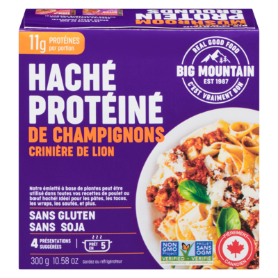 Big Mountain Émietté De Champignons Crinière De Lion 300 g, 2,66 $/100g