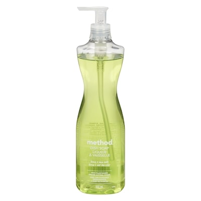 Method Liquide à vaisselle lime + sel de mer 532 ml, 1,22 $/100ml