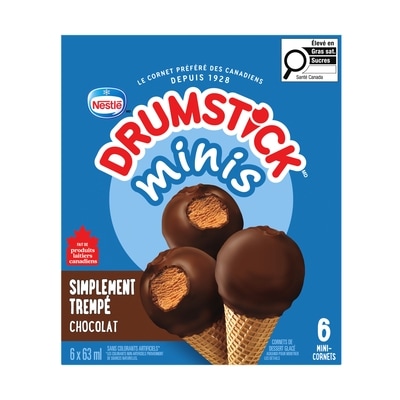 Nestlé Drumstick Minis, Simplement Trempé Chocolat 378 ml, 1,59 $/100ml