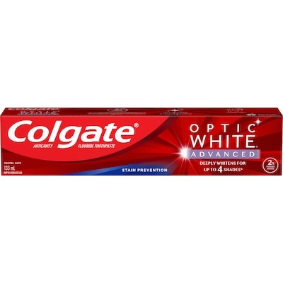 Colgate Optic White Advanced Toothpaste 133 ml, $6.38/100ml
