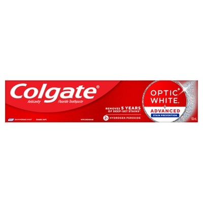 Colgate Optic White Advanced Toothpaste  133 ml, $6.38/100ml