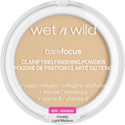 Wet N Wild Bare Focus Clarifying Finishing Powder Light-Medium 8.5 g, $68.12/100g