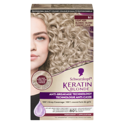Schwarzkopf Professional Quality Colour 9.1 Light Ash Blonde 60 ml, $25.82/100ml
