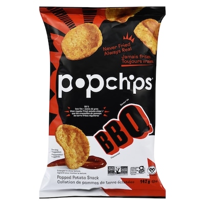 Popchips BBQ Flavoured Original Popped Potato Snack 142 g, $3.17/100g