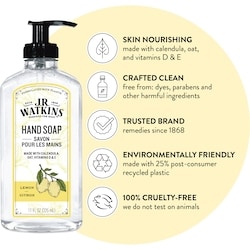 J.R. Watkins Gel Hand Soap Lemon - 325 ml | Loblaws