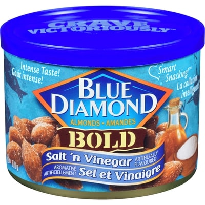 Blue Diamond Bold amandes sel et vinaigre 170 g, 3,52 $/100g