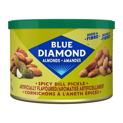 Blue Diamond Bold amandes cornichons épicés 170 g, 4,11 $/100g