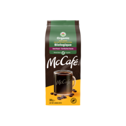 McCafe High Grown Organic, Dark Roast, Whole Bean Coffee 300 g, $6.66/100g