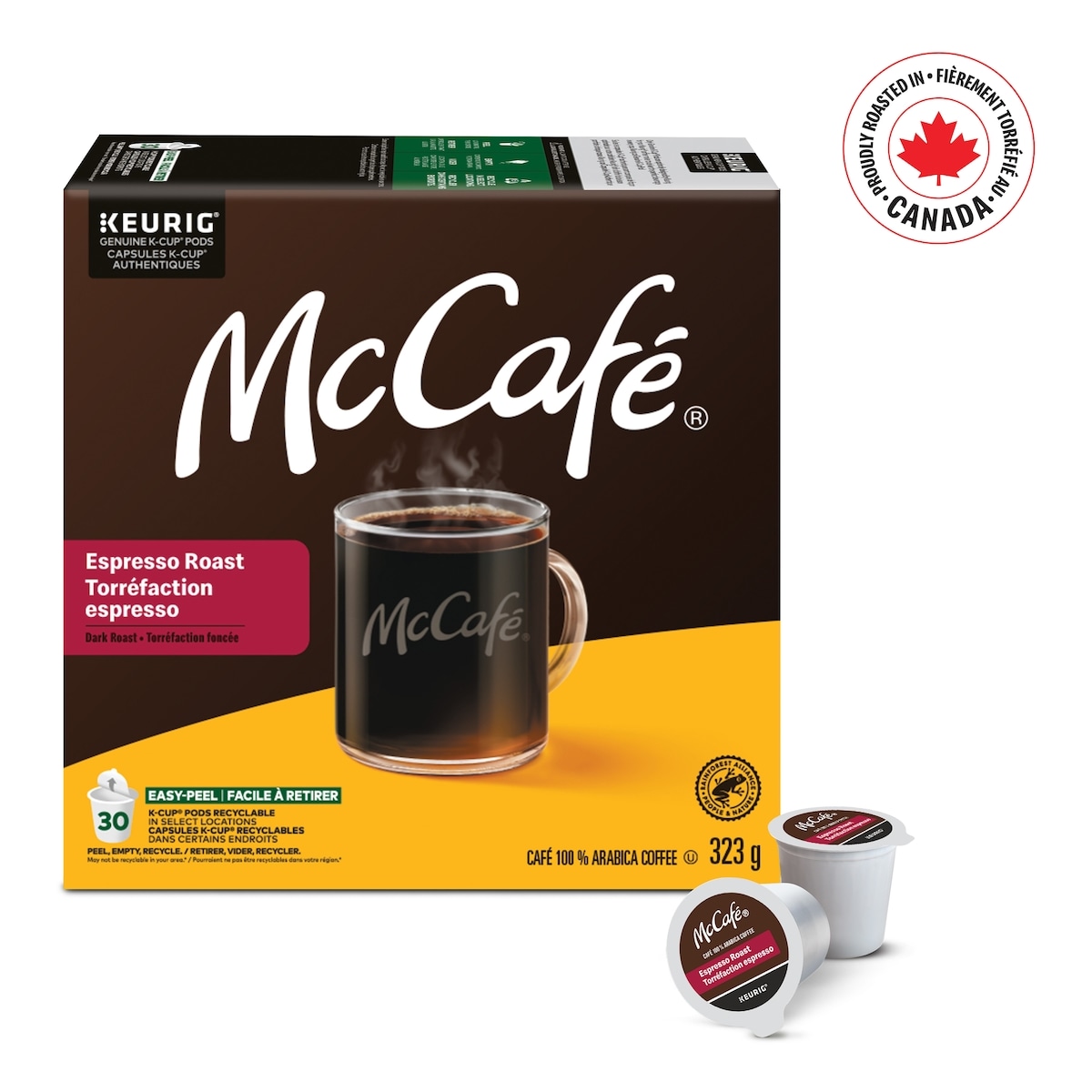 McCafe K-Cup Coffee Pods, Espresso Roast 48 ea, $1.00/1ea