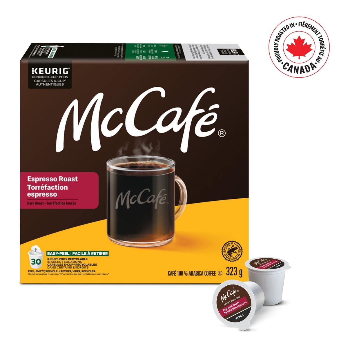 McCafé Capsules K-Cup torréfaction expresso 48 ea, 1,00 $/1ch