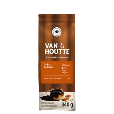 Van Houtte Van Houtte Dulce de leche café en grains, 340 g, peut être utilisé avec certaines cafetières Keurig 340 g, 5,59 $/100g