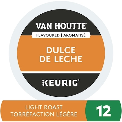 Van Houtte Dulce de Leche, Light Roast, K-Cup Coffee Pods, 12 Count 12 ea, $1.21/1ea
