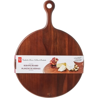 le Choix du Président Planche de service ronde, acacia 1 ea, 19,00 $/1ch