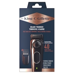 King C. Beard Trimmer with with precision wheel with 40 beard length settings suitable for all beard types