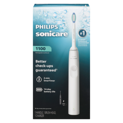 Philips 1100 Power Toothbrush 1 ea, $27.49/1ea