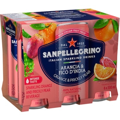 Arancia and Fico d'India Sparkling Fruit Beverage