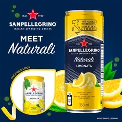 San Pellegrino Limonata Italian Sparkling Fruit Beverage - 6x330.0