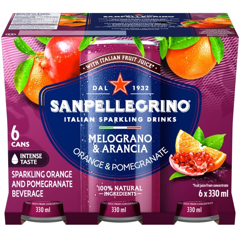 Melograno & Arancia Sparkling Fruit Beverage