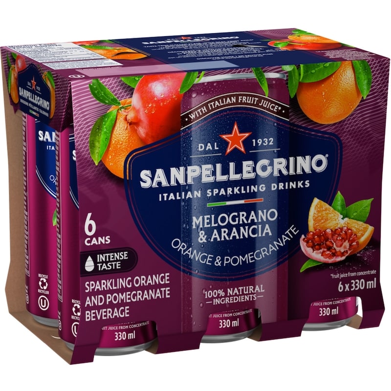 Melograno & Arancia Sparkling Fruit Beverage