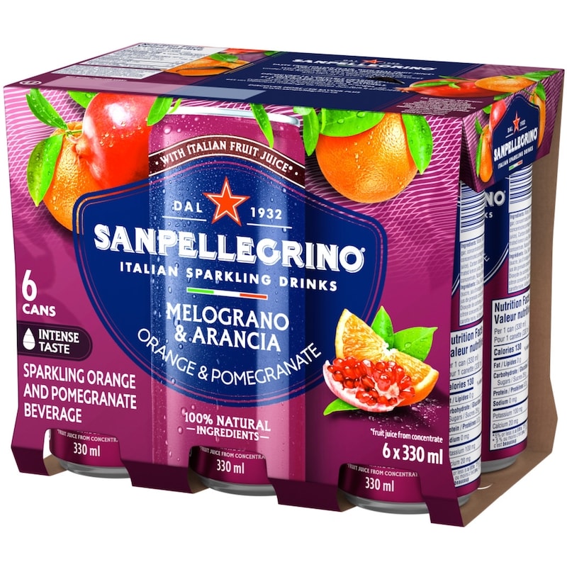 Melograno & Arancia Sparkling Fruit Beverage