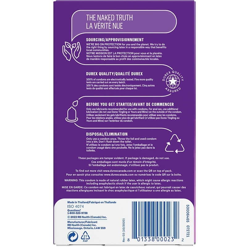 Sensi-Thin Extra Large Latex Condoms