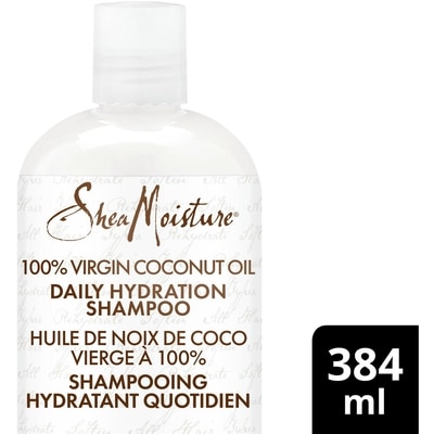 Shea Moisture 100% Virgin Coconut Oil Daily Hydration Shampoo 384 ml, $3.90/100ml