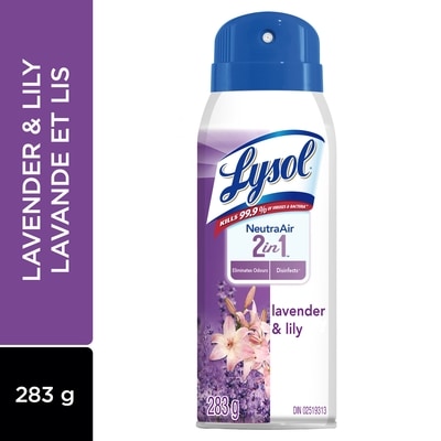 Lysol Neutra Air 2in1™ Lavender and Lily 283 g, $2.12/100g