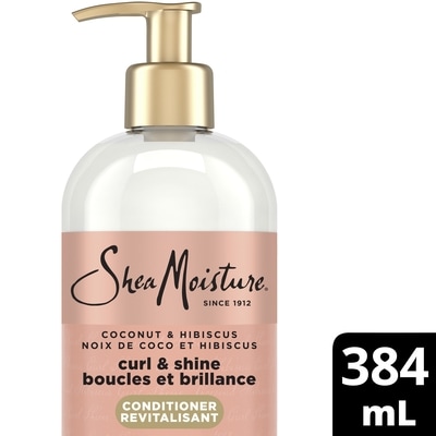 Shea Moisture Curl & Shine Conditioner with Coconut & Hibiscus 384 ml, $3.12/100ml