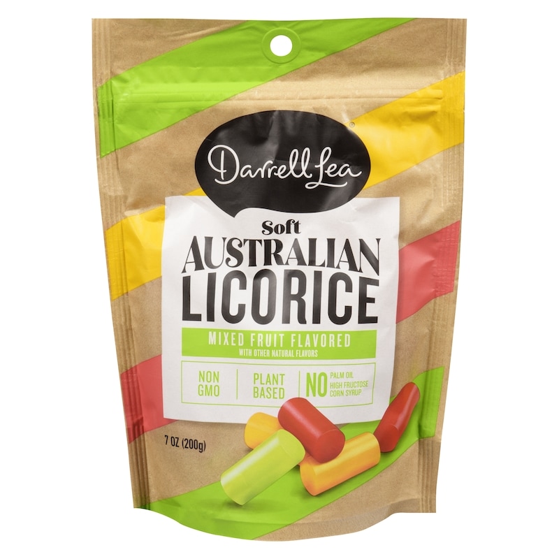 Soft Australian Liquorice Mixed Fruit Flavored