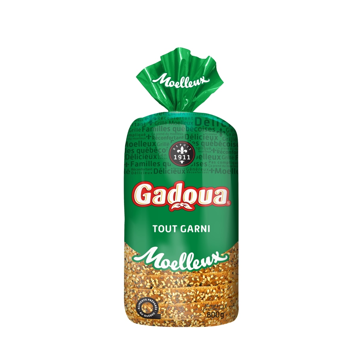 Country Harvest Everything Bread 600 g, $0.58/100g