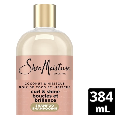 Shea Moisture Shampooing boucles et brillance à la noix de coco et hibiscus 384 ml, 2,86 $/100ml