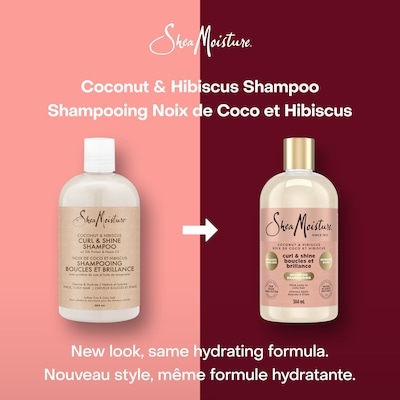 Shampooing boucles et brillance à la noix de coco et hibiscus