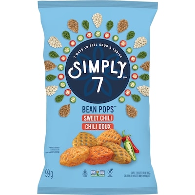 Simply 7 Bean Pops Sweet Chili 99 g, $4.54/100g