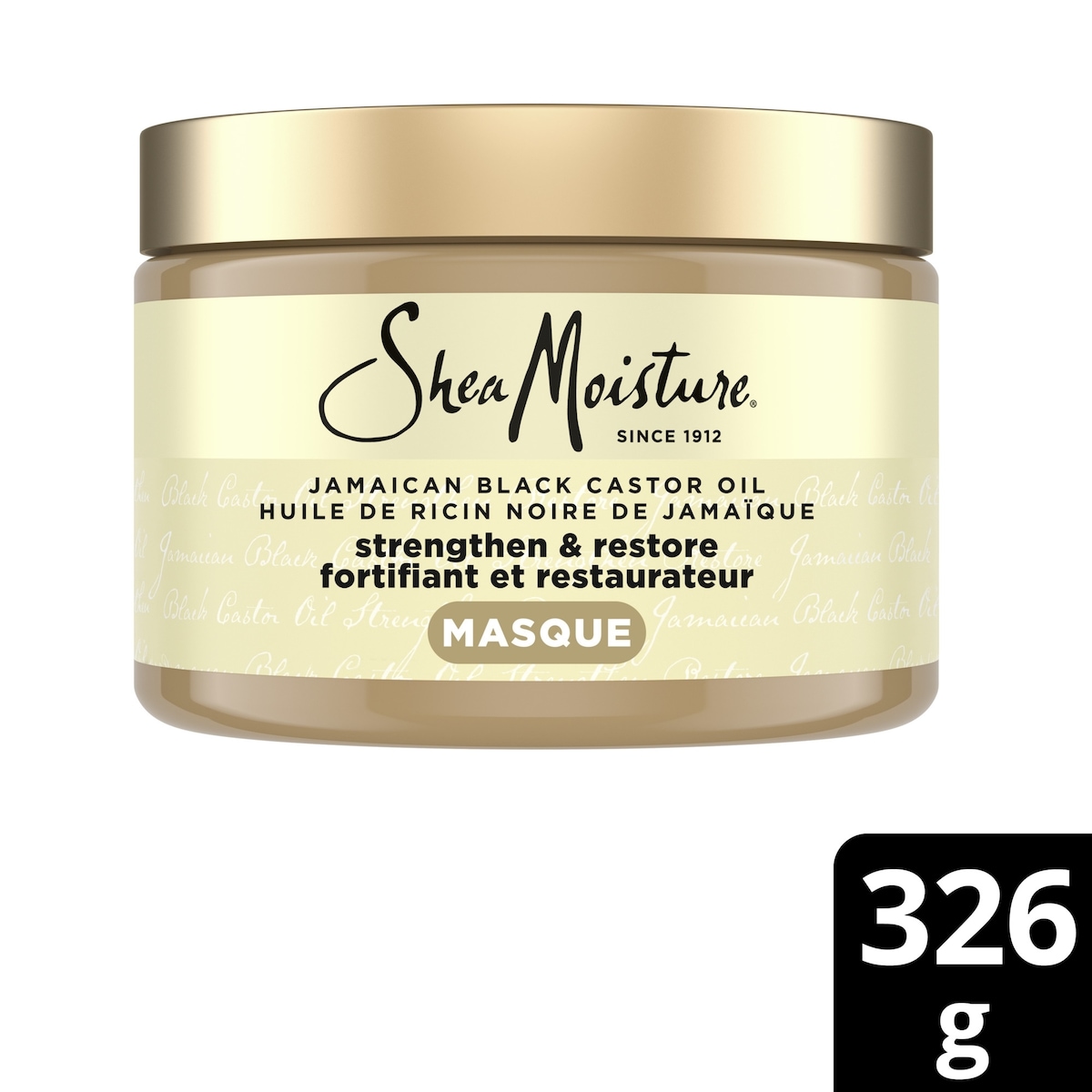 Shea Moisture Masque traitant à l'huile de ricin noire de Jamaïque 326 g, 5,57 $/100g